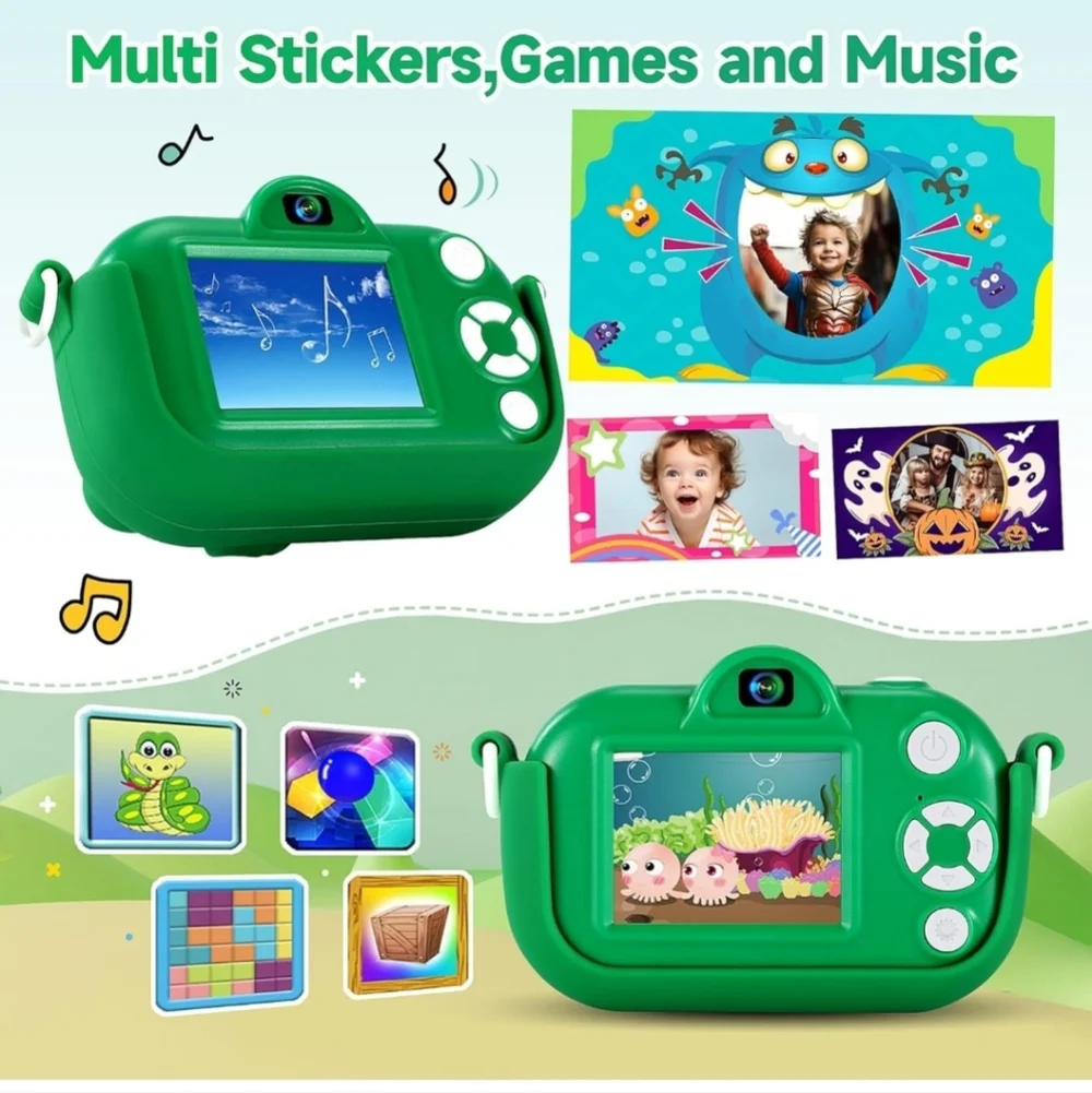 Kids Camera Toys with Memory Card